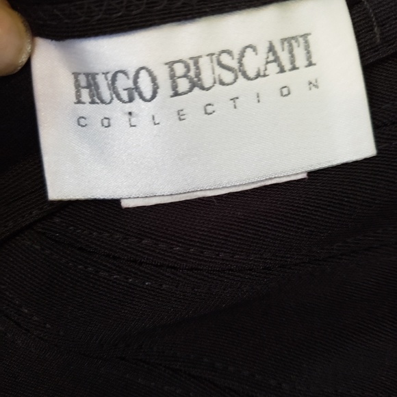 Hugo Buscati sexy black pencil dress size S - Picture 5 of 6